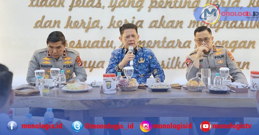 Pj Sekdaprov Lampung Ikuti Rakor Bidang Polkam