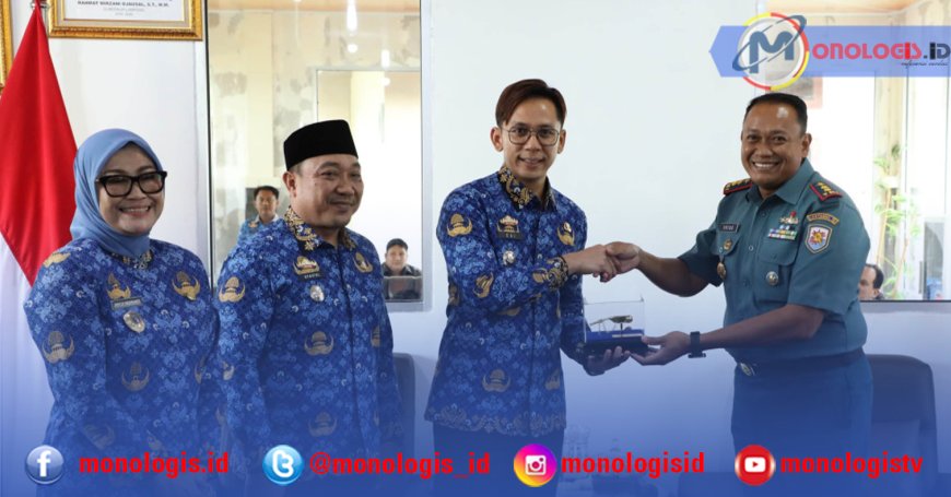 Lanal Lampung Jajaki Potensi Sinergi dengan Pemkab Lampung Selatan