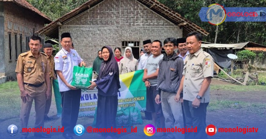 Baznas Tulangbawang Barat Salurkan Bantuan untuk Korban Puting Beliung
