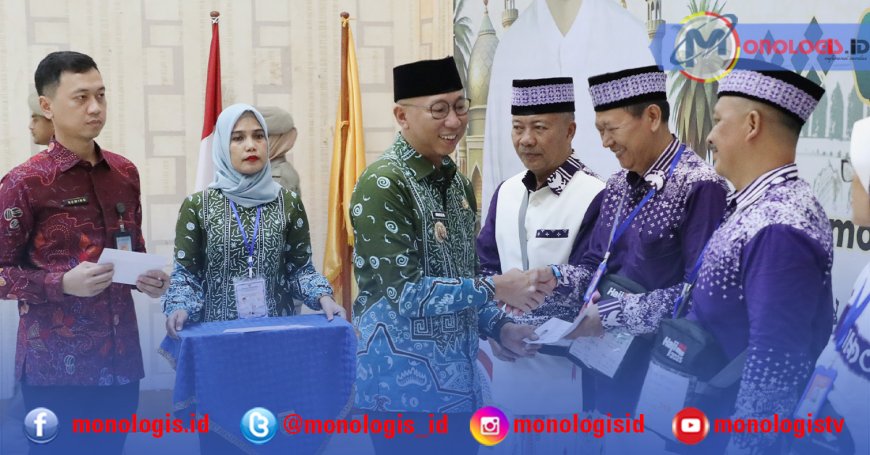 Mirza Lepas Kloter Pertama Jemaah Haji Lampung 2025