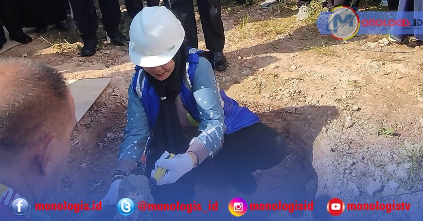 Peletakan Batu Pertama Rumah Sakit UIN RIL, Eva Dwiana Harapkan Layanan Kesehatan Berkualitas