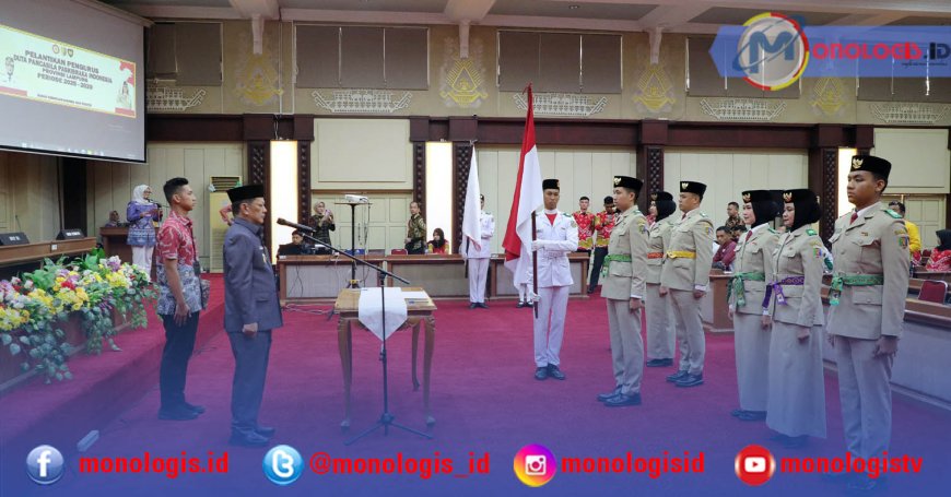 Duta Pancasila Paskibraka Indonesia Provinsi Lampung 2025-2029 Dilantik