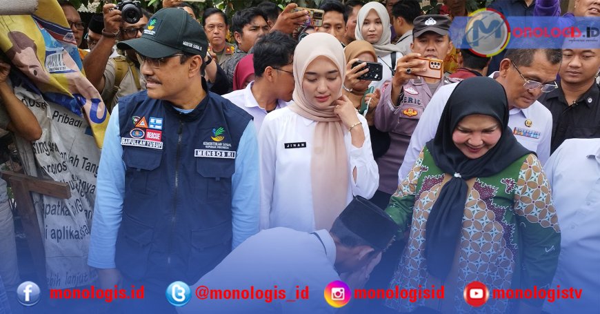 Wali Kota Bandarlampung Dampingi Mensos Tinjau Kediaman Calon Siswa Sekolah Rakyat