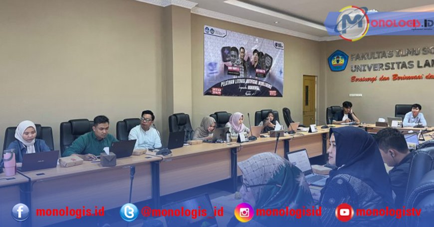 FISIP Unila Selenggarakan Pelatihan Literasi AI