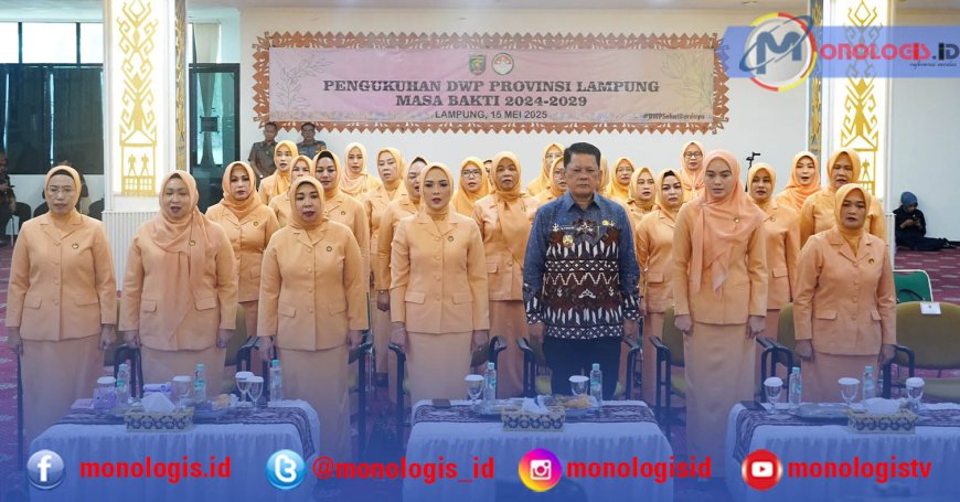 Ida budi Gunadi Sadikin Kukuhkan DWP Lampung