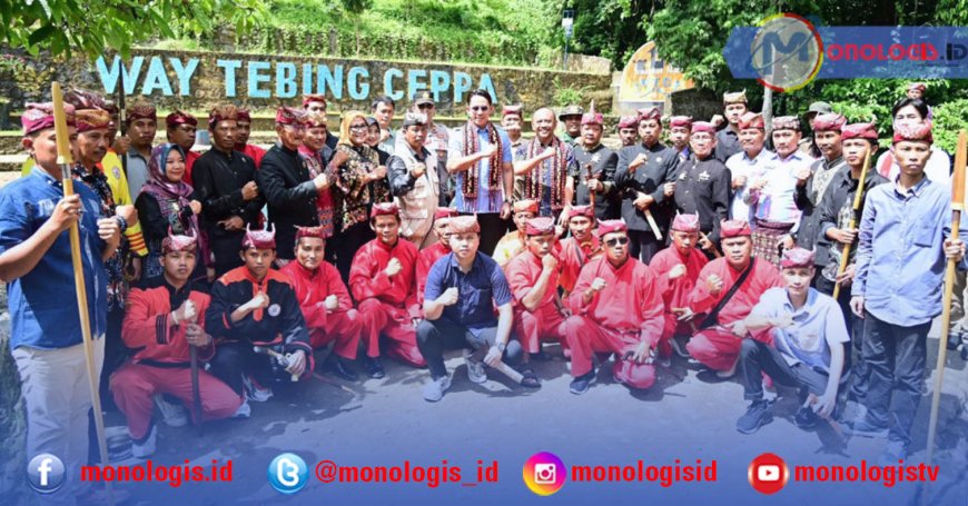 Egi Dukung Pengembangan Wisata Budaya Way Tebing Ceppa