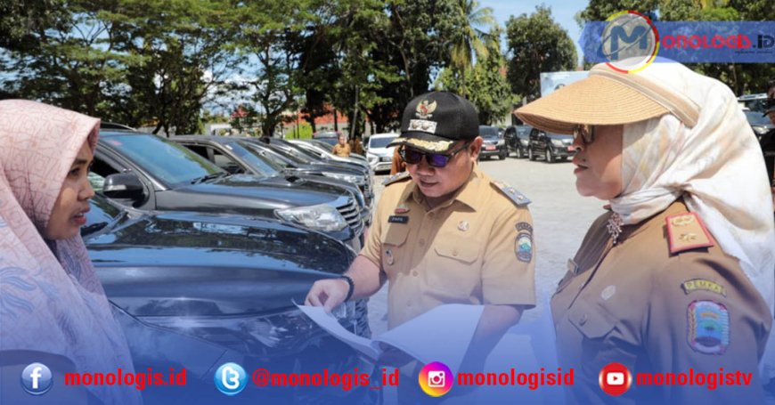 Tertibkan Aset Daerah, Pemkab Lampung Selatan Gelar Apel Kendaraan Dinas