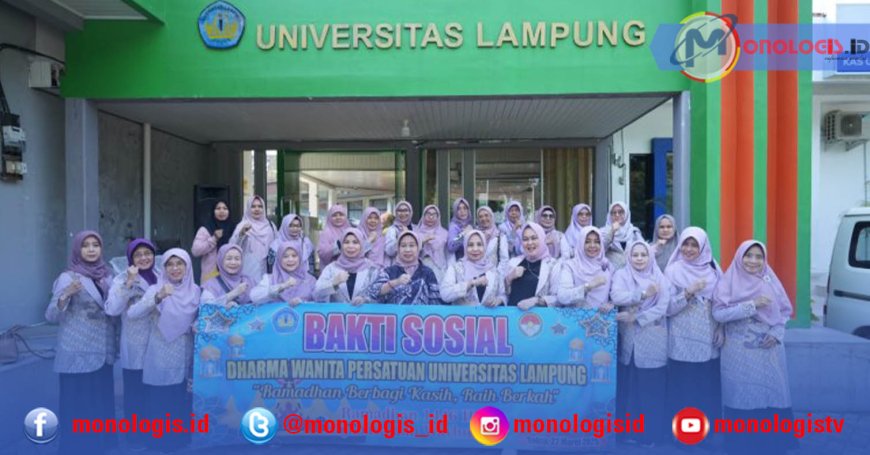DWP Unila Salurkan 170 Paket Sembako di Bandarlampung