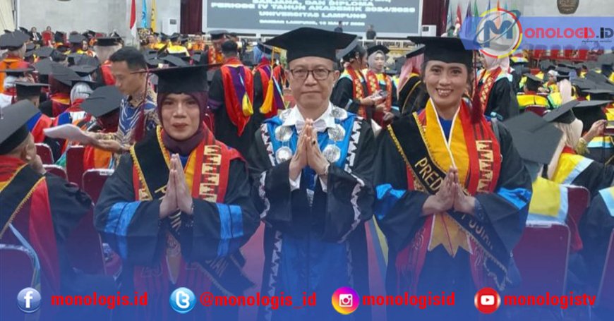 Magister Teknik Sipil Unila Luluskan Wisudawan Terbaik Tingkat Fakultas