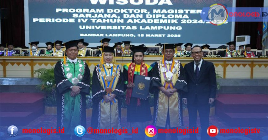 Maria Mesly Kosamah Raih Gelar Sarjana di Unila Berkat Beasiswa ADik Papua