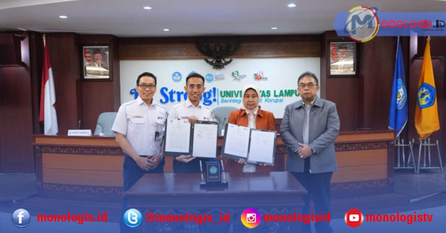Unila dan PT KAI Tanjung Karang Jalin Kerja Sama Pendidikan dan SDM