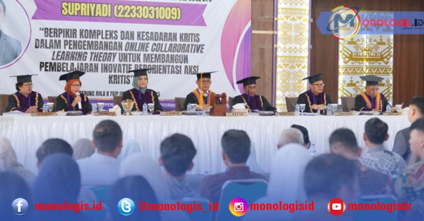 Supriyadi Sandang Gelar Doktor FKIP Unila