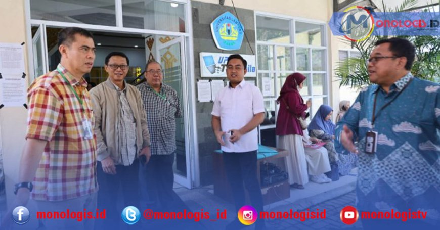 Tim SNPMB Pusat Monev Pelaksanaan UTBK SNBT 2025 di Unila