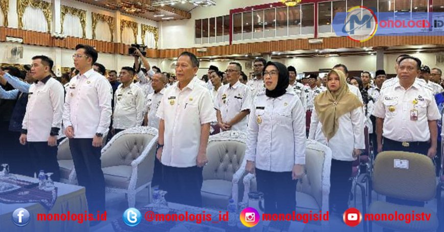 Plt Bupati Waykanan Hadiri Peluncuran Koperasi Merah Putih