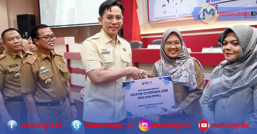 ASN Lampung Selatan Terima Gaji ke-13 dan TPP