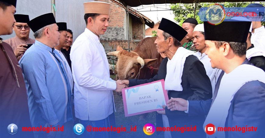 Bupati Lampung Selatan Salurkan Bantuan Sapi Kurban Presiden