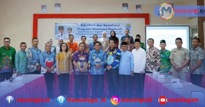 Cegah Penyakit Menular, Pemkab Lampung Selatan Perluas Cakupan Imunisasi Anak
