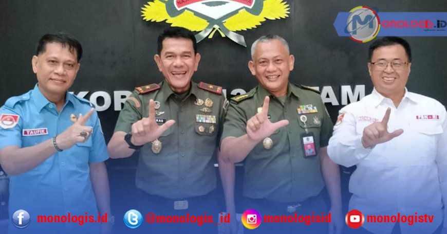 Sekjend DPP FBN RI Monitoring  SPPI Batch 3 di Yonif 9 Marinir Piabung