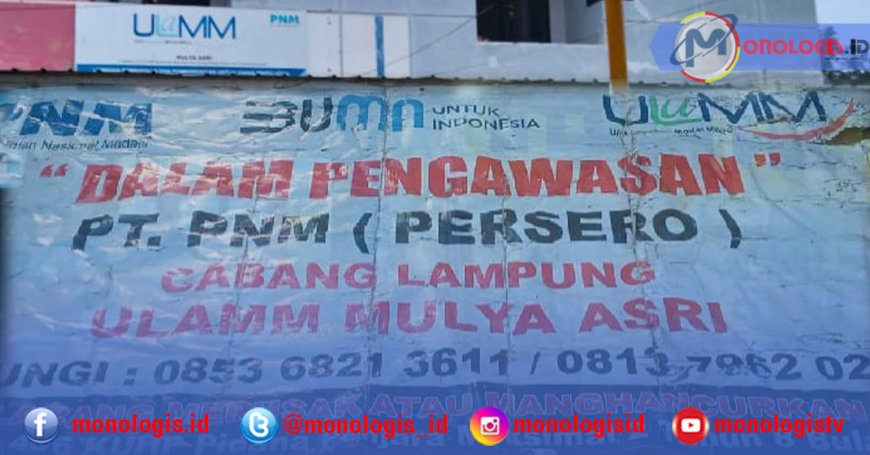 Nunggak Pembayaran Empat Bulan, PT PNM ULAMM Segel Lahan Nasabah