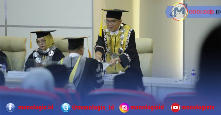 Mairizal Salehudin Siatan Raih Gelar Doktor Ilmu Ekonomi Unila