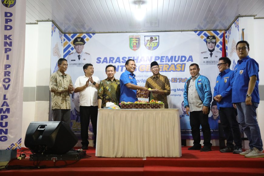 Mirza Ajak Pemuda di Lampung Jadi Motor Penggerak Perubahan dan Pembangunan Bangsa