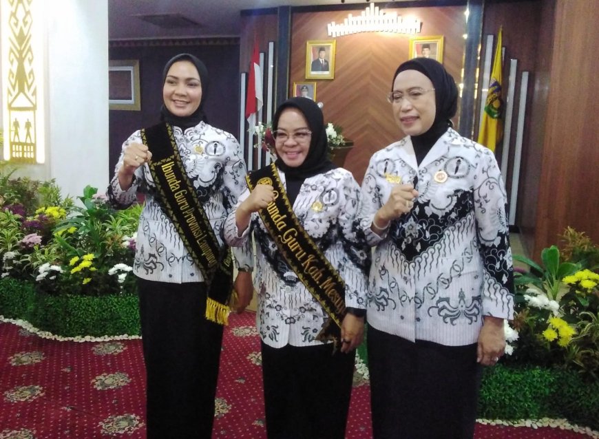 Elfianah Dikukuhkan sebagai Ibunda Guru Kabupaten Mesuji