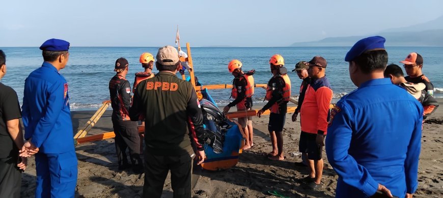 Hendak Mancing, Polisi di Pesisir Barat Hanyut Terseret Ombak