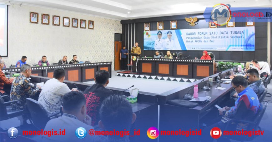 Wabup Tulangbawang Barat: Kualitas Data Menentukan Arah dan Kebijakan Publik