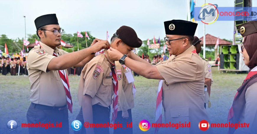 1.200 Peserta Meriahkan Pembukaan Perkemahan Hari Pramuka ke-64 di Agrowisata Way Handak
