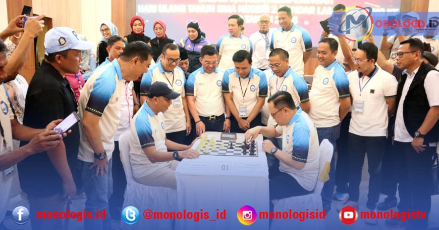 Gubernur vs Kapolda Jadi Laga Pembuka Turnamen Catur SMANDA Cup 2025