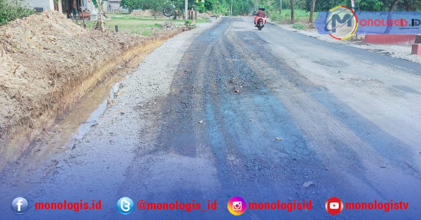 Ada Dugaan Mark Up Proyek Jalan Milik BMBK Lampung di Tulangbawang Barat dan Waykanan