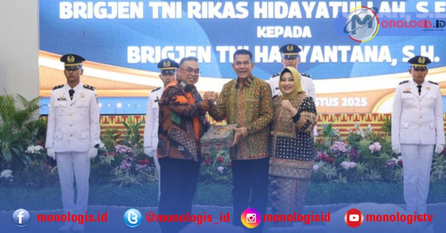 Warek Unila Hadiri Pisah Sambut Danrem