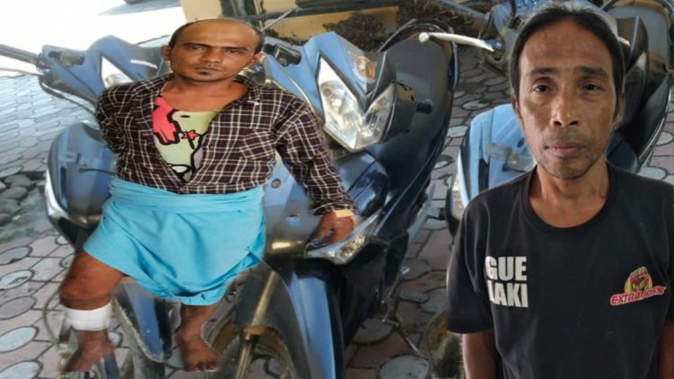 Wandra Gultom Tadah Sepedamotor Hasil Curian Fijai Hanafi dari Pusat Kota Siantar