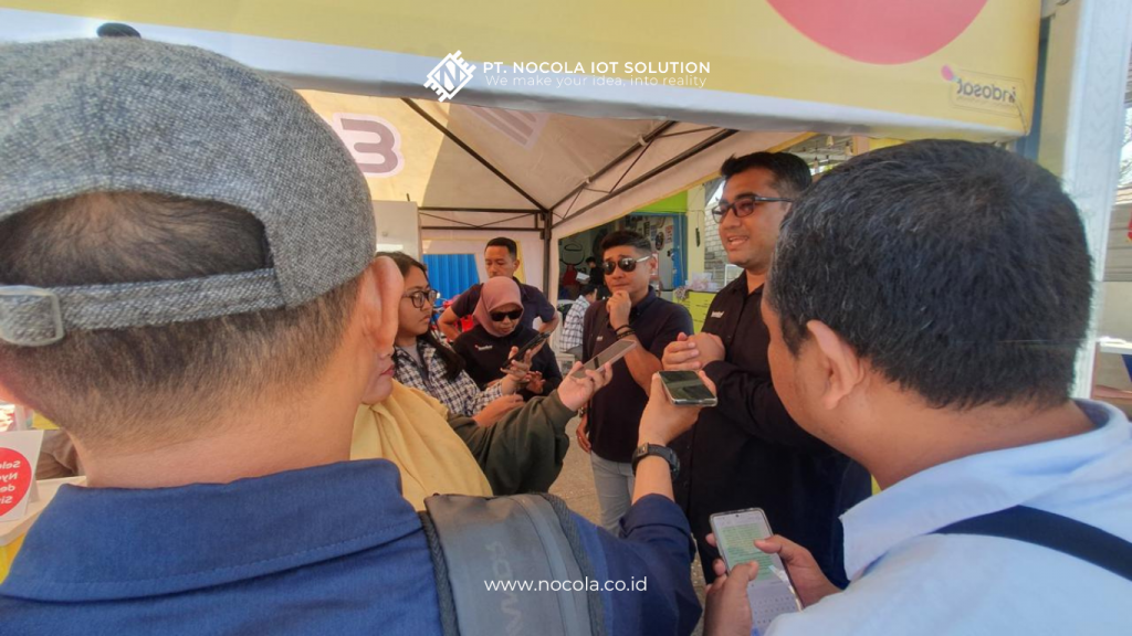 Trash Vending Nocola x Indosat Waste Management at the 2024 Mandalika GP