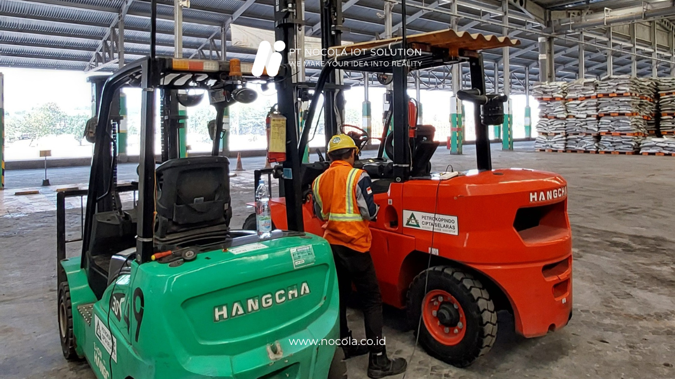 Proyek Terbaru PT Nocola IoT Solution: Inovasi GPS Monitoring Forklift di Surabaya