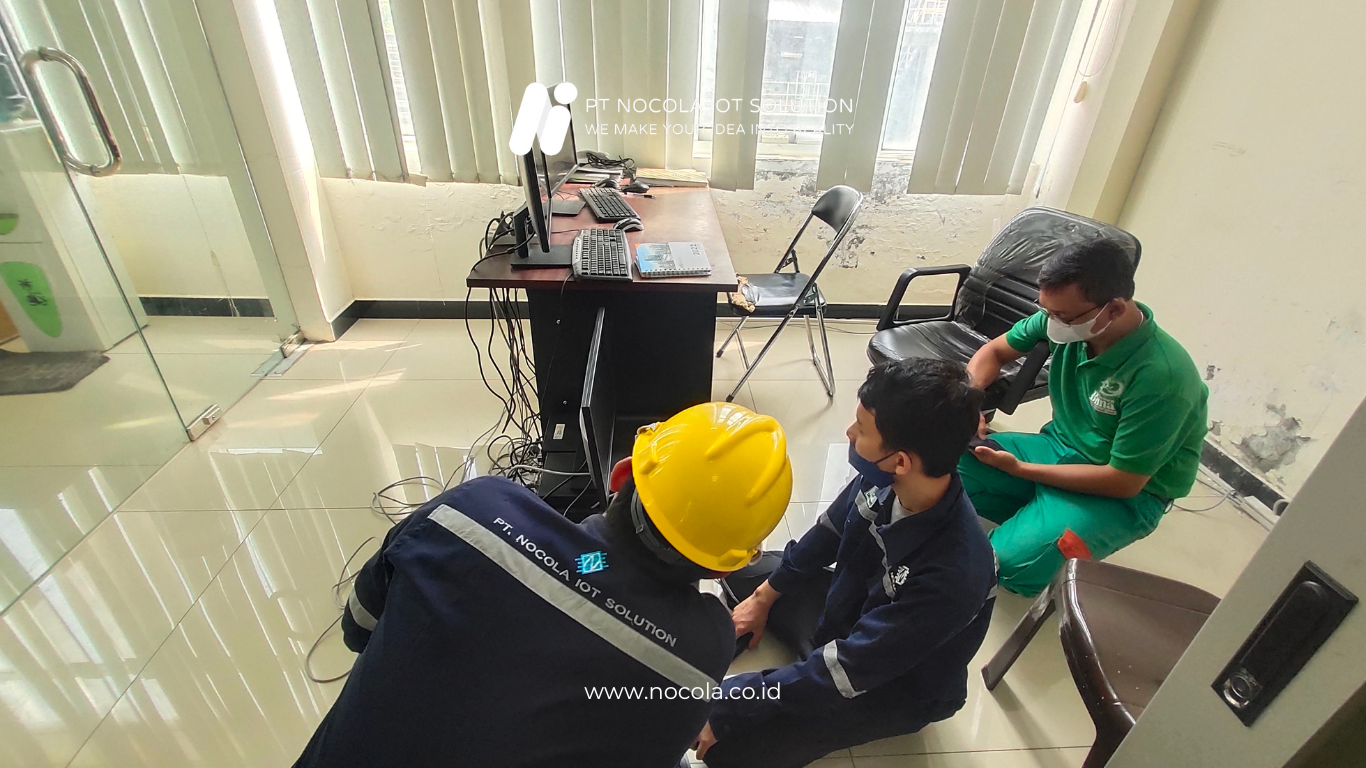 Inovasi CEMS di Ajibarang: Instalasi oleh PT Nocola IoT Solution untuk Klien Manufaktur