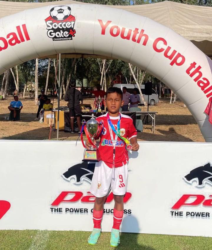 Putra Anggota Kodim 0209/LB Berhasil Cetak Hattrick Pada Ajang CCFA