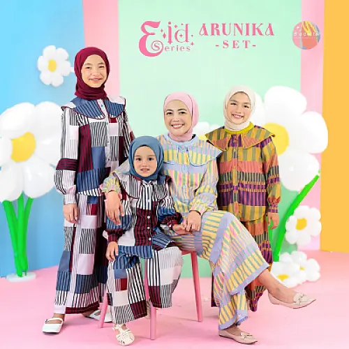 d'odette - ''Eid Serries'' Arunika Set - Setelan Anak Perempuan