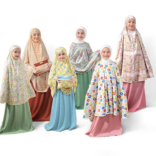 d'odette - Alluna Mukena - Mukena Anak