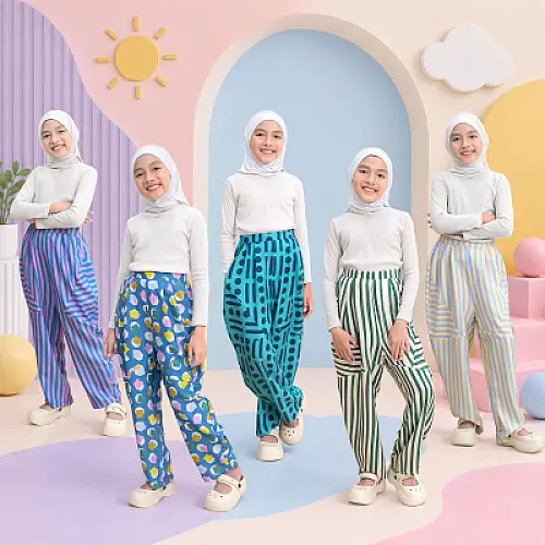 d'odette - Minari Summer Pants - Celana Anak Perempuan