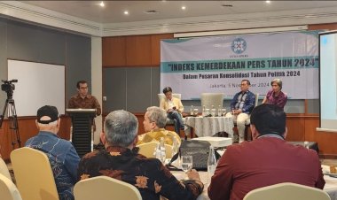 Indeks Kemerdekaan Pers Nasional Turun Tahun 2024