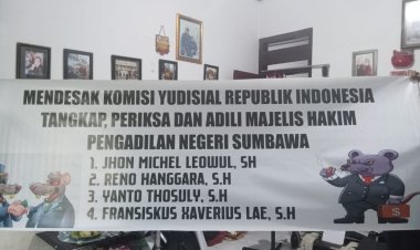 FPPK Pulau  Sumbawa Minta Komisi Yudisial Republik Indonesia  Periksa Majelis Hakim PN Sumbawa