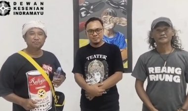 *Pameran Tunggal Lukisan Karya Ray Mengku Sutentra, Ciptakan Semangat Baru Bagi Perupa Indramayu*