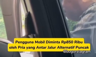 *Kedok  Membantu Petunjuk Jalan Arah Puncak, Pengendara Kena Peras 850RB, Waspada  Masi Banyak Pelaku Berkeliaran di Sekitar Puncak*