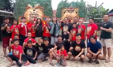 Sukseskan Program Kerja, Ketua PSBKB Adi Wild Berkunjung ke Paguyuban Seni Reyog Ponorogo Seto Manggolo Nyawiji Cibinong