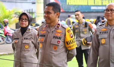 Penuhi Kebutuhan Warga Saat Ramadhan, Polda Gorontalo Gelar pasar murah bersubsidi