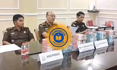 Kejari Indramayu Kembalikan Uang Hasil Korupsi Pengadaan Mangrove dan Proyek Air Terjun Buatan ke Kas Negara