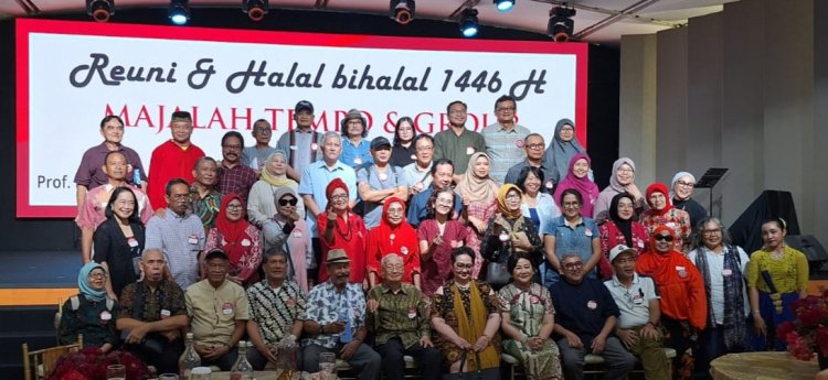 Majalah Tempo Group Gelar Acara Halal Bihalal 1446 H & Reuni Dengan Para Alumni Wartawan dan Karyawan