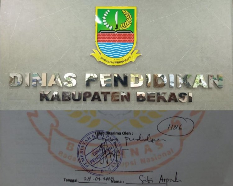 BAKORNAS Akan Gugat Disdik Kabupaten Bekasi, Bungkam Ditanya Soal Belanja Pegawai dan Perjalanan Dinas BOS Tahun 2023 Mencapai 81,3 Miliar