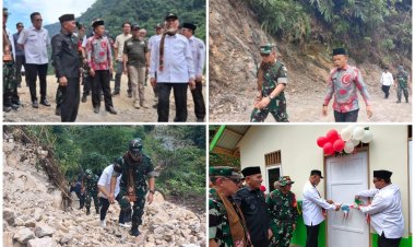 *Kodim 0306/50 Kota, Penutupan TMMD Ke- 124, Jadikan Keberhasilan TMMD Sebagai Inspirasi Untuk Terus Berkarya Dan Pengabdian Kepada Bangsa dan Negara*